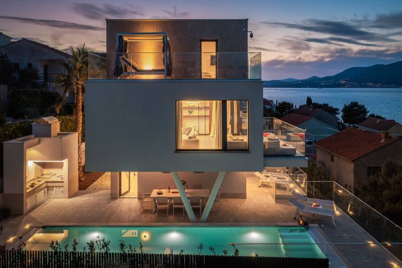 Luksuzna Vila Glass s Bazenom Trogir
