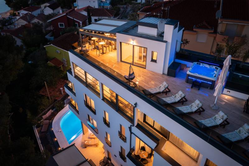Beach Vila Valentina Apartman V Trogir