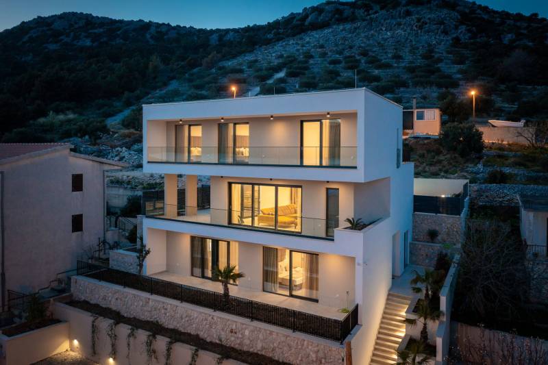 Willa Nouvelle z Basenem Trogir