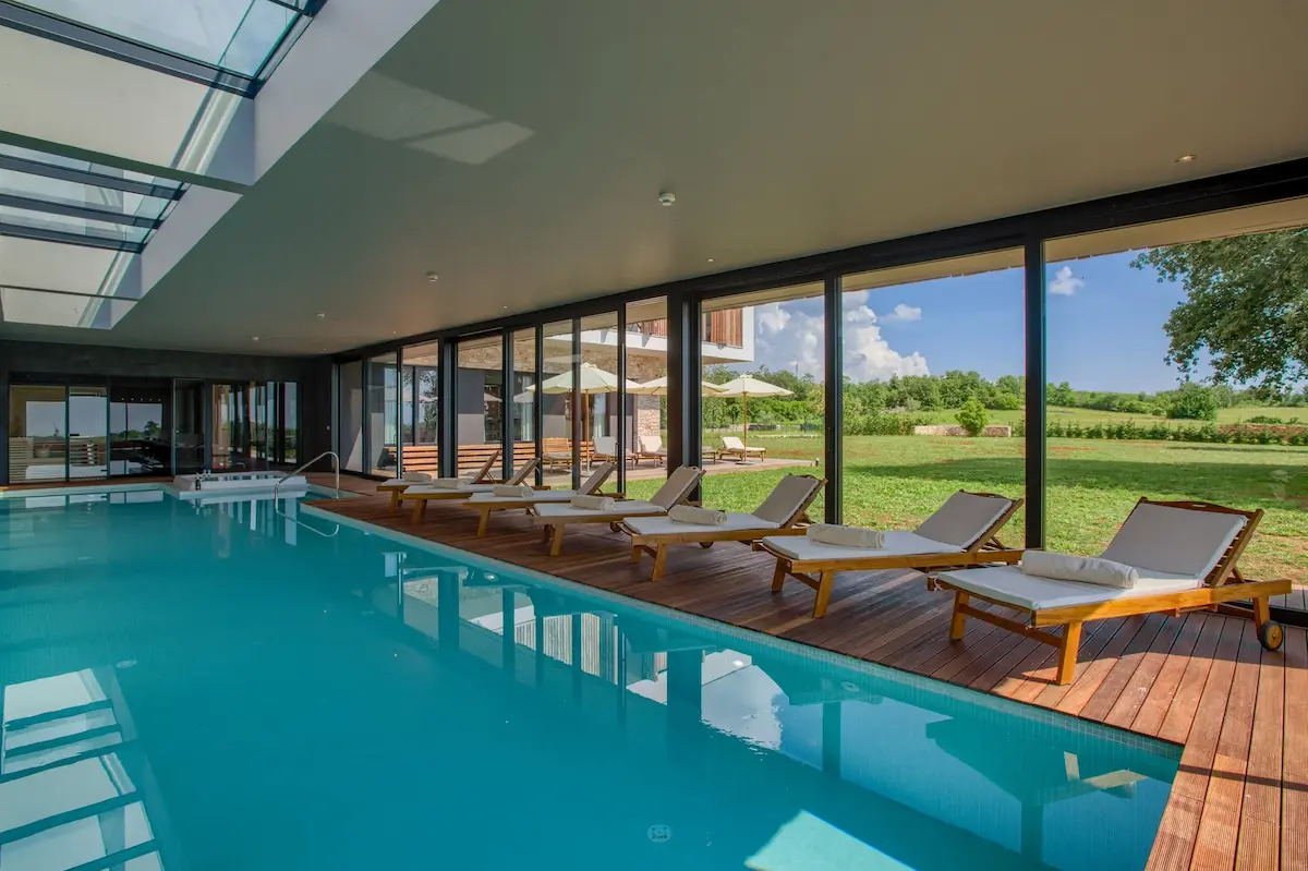 Villas with indoor swimming pool in Croatia - Villa Opulence near Porec