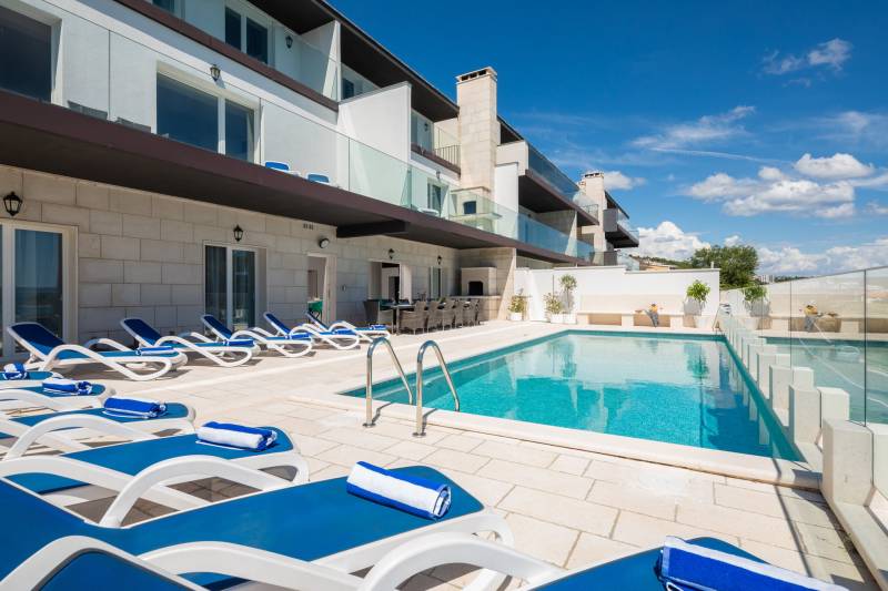 Villa Ocean View med Basseng III Trogir