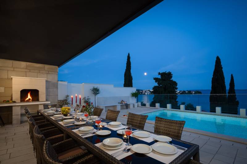 Villa Ocean View med Basseng III Trogir