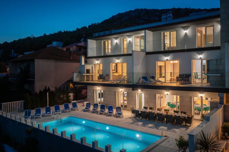 Villa Ocean View med Basseng III Trogir