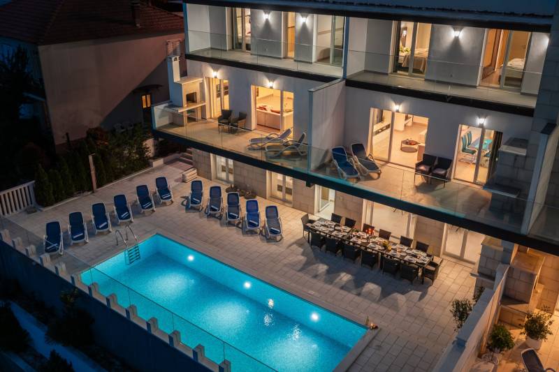 Villa Ocean View med Basseng III Trogir