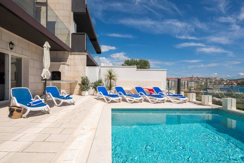 Vila Ocean View s Bazenom II Trogir