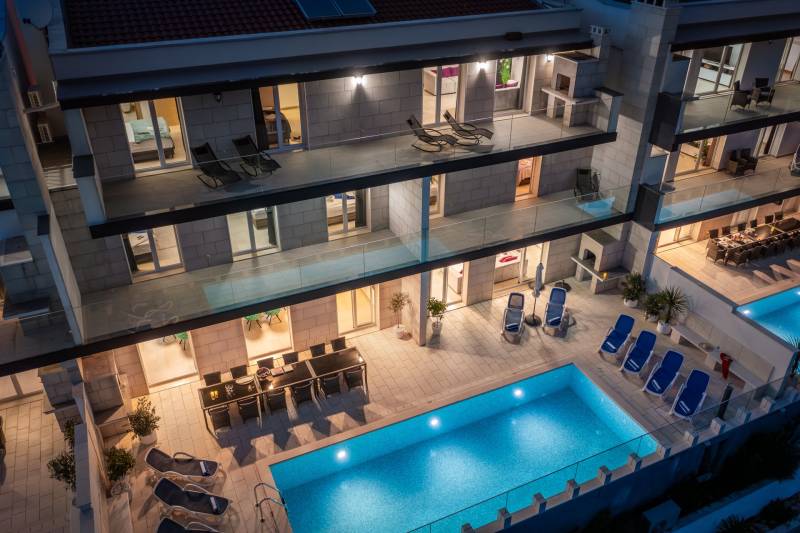 Vila Ocean View s Bazenom II Trogir
