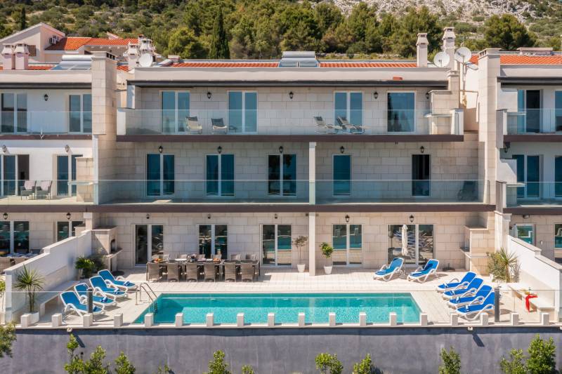 Vila Ocean View s Bazenom II Trogir
