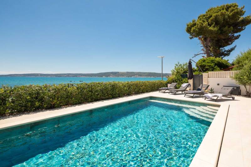 Beachfront Villa Ines with Pool