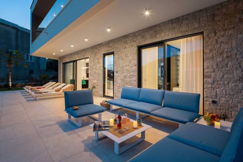 Strandvilla Seabird med Basseng Primošten