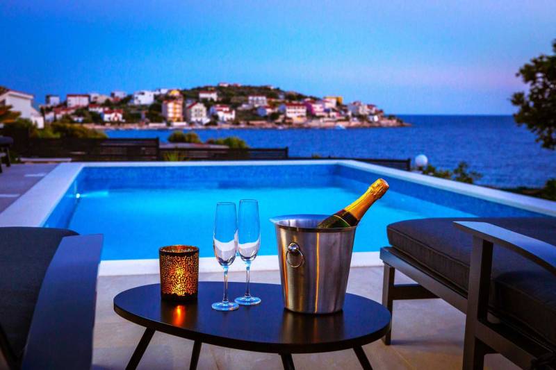 Luxusvilla Tempera mit Pool Trogir