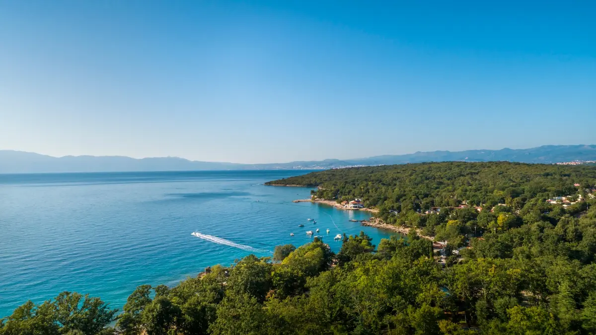 Kroatische Adriainsel Krk