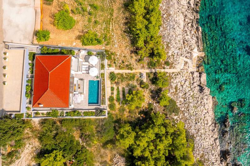 Luxusvilla Bianca mit Pool Korčula