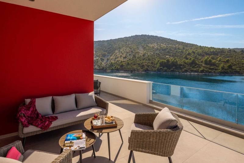 Vila Mila M s Bazenom na Plaži Trogir