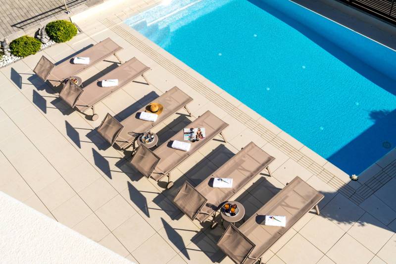 Vila Atlantis na Plaži s Bazenom Trogir