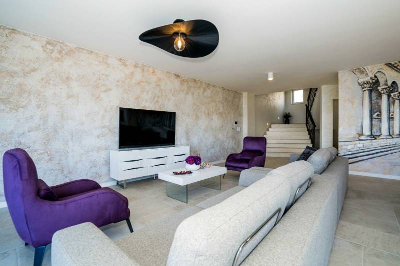 Vila Atlantis na Plaži s Bazenom Trogir