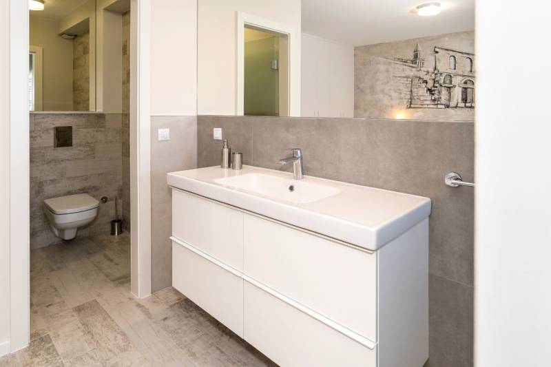 Vila Atlantis na Plaži s Bazenom Trogir