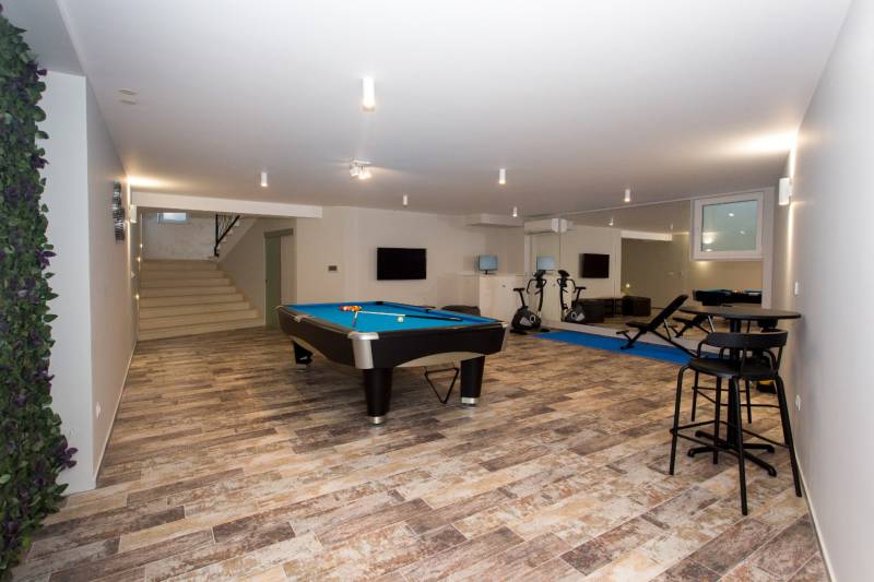 Vila Atlantis na Plaži s Bazenom Trogir