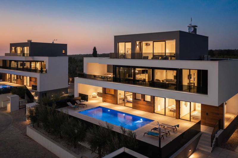 Vila Old Olive Sesta s Bazenom Pula