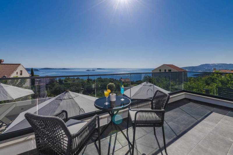 Luksusvilla Crystal Bloom med Basseng Dubrovnik