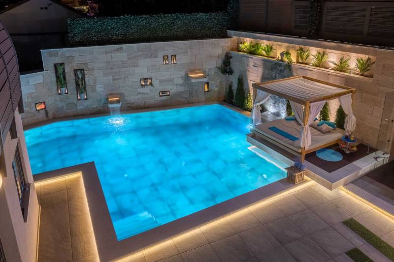 Villa Arbanessa mit beheiztem Pool Trogir