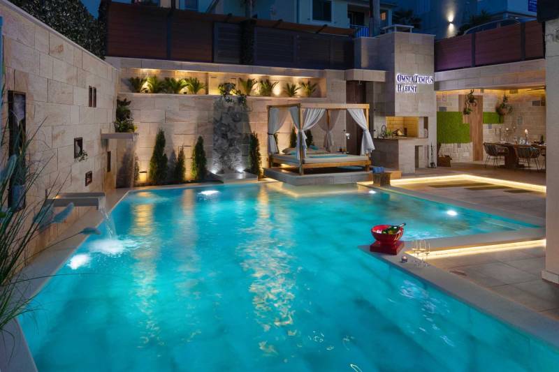 Villa Arbanessa mit beheiztem Pool Trogir