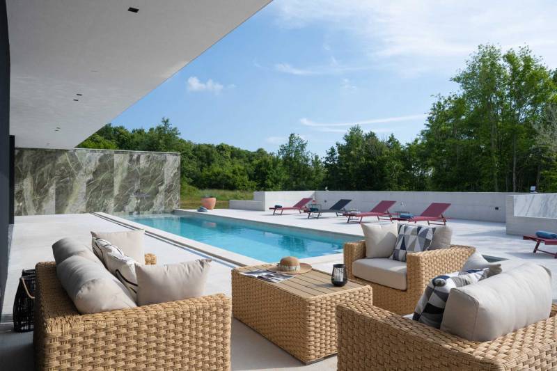 Luxury Villa Sylva with Pool Motovun