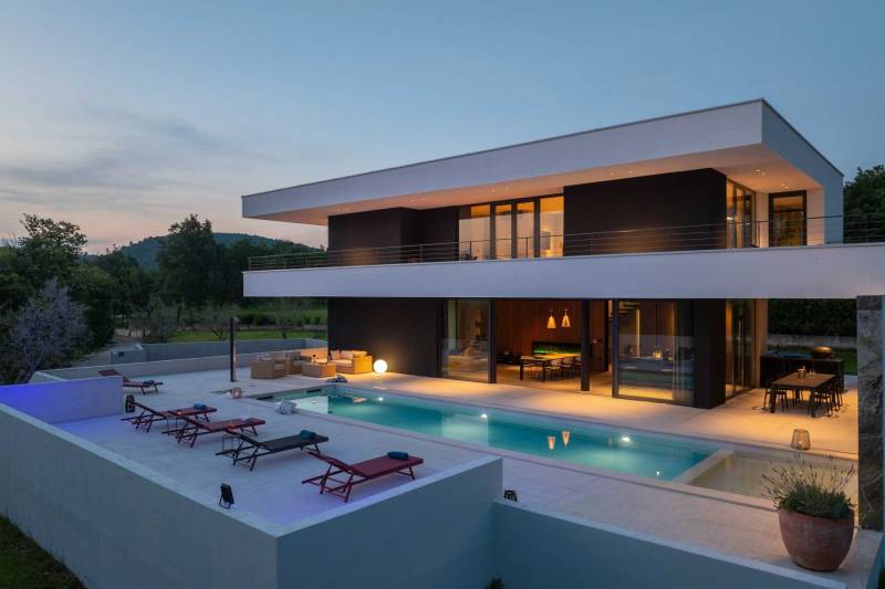 Luxury Villa Sylva with Pool Motovun