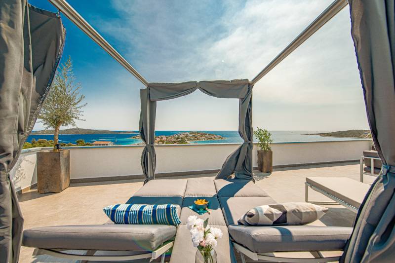 Willa Regina Azzurra z Basenem Trogir