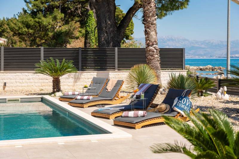 Strandvilla Tota med Basseng Trogir