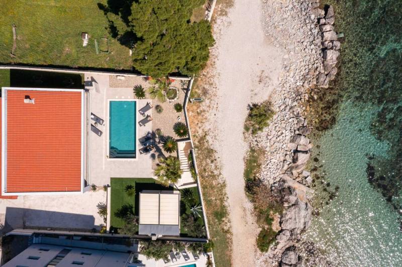 Strandvilla Tota med Basseng Trogir