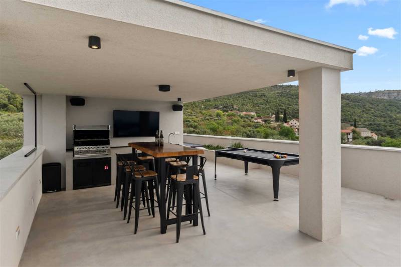 Villa Skysail with Heated Pool Hvar