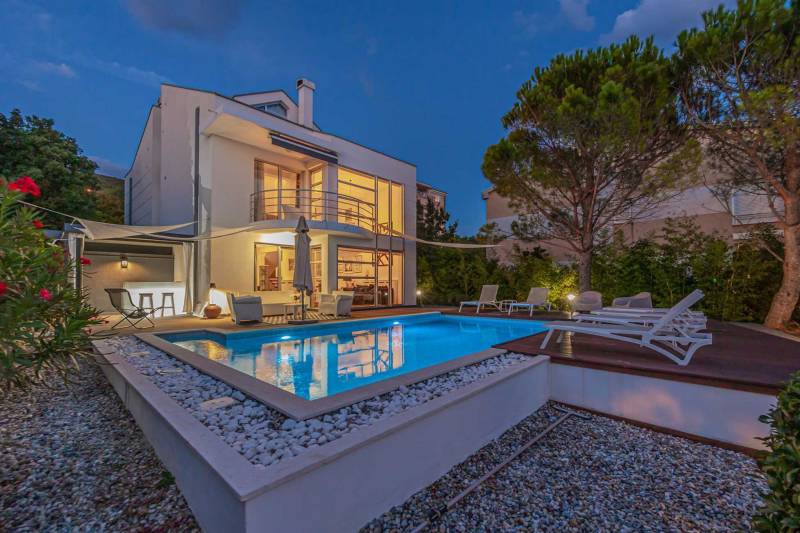 Luxusvilla Duchess mit Pool Crikvenica