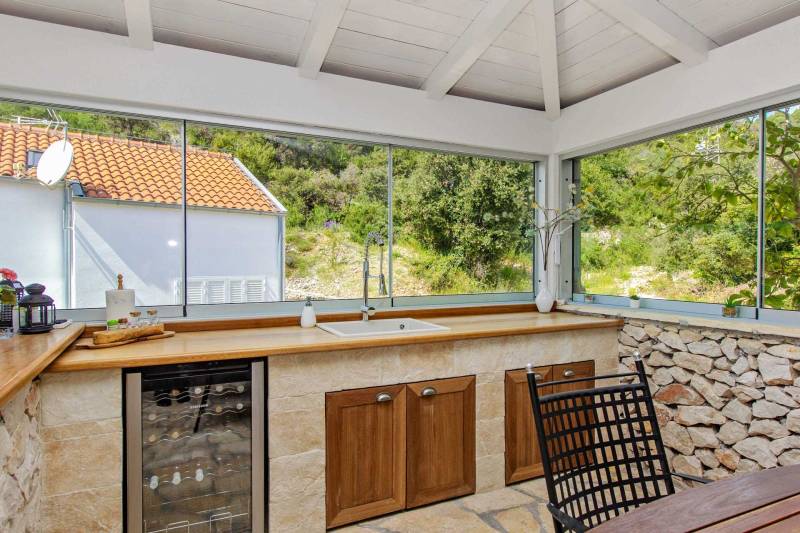 Willa Red Sunset z Basenem Trogir