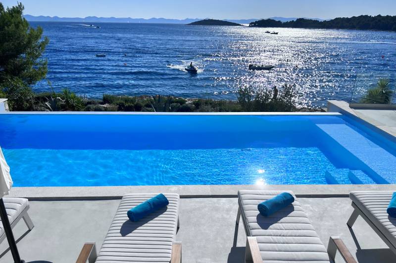 Luksusowa Willa Aqua Vision z Basenem Pašman