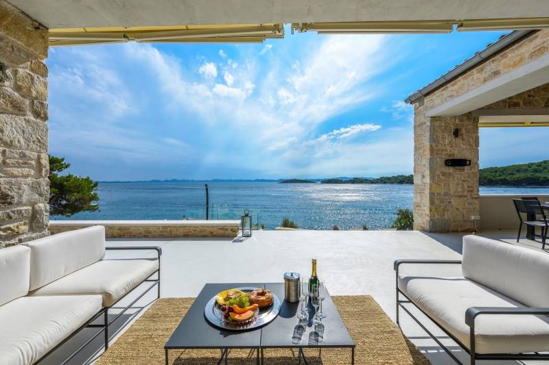 Luksusowa Willa Aqua Vision z Basenem Pašman