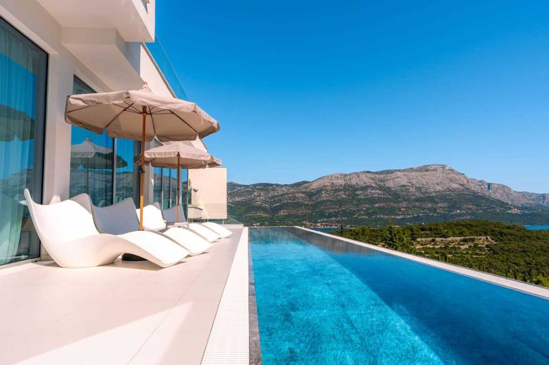 Luksusvilla Aqua Vista med Basseng I Korčula