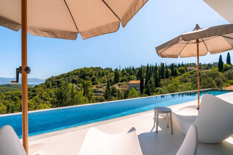 Luksusvilla Aqua Vista med Basseng I Korčula