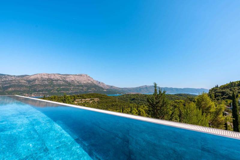 Luksusvilla Aqua Vista med Basseng I Korčula