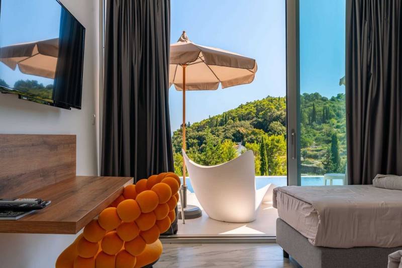 Luksusvilla Aqua Vista med Basseng I Korčula
