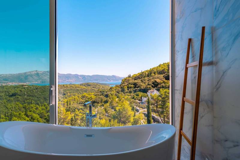 Luksusvilla Aqua Vista med Basseng I Korčula