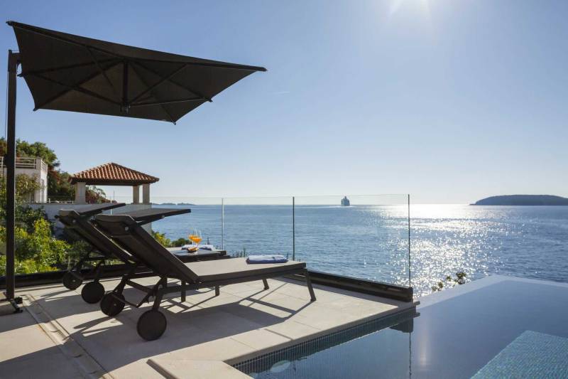 Ultraluksuriøs Villa Grand Oceania med Basseng Dubrovnik