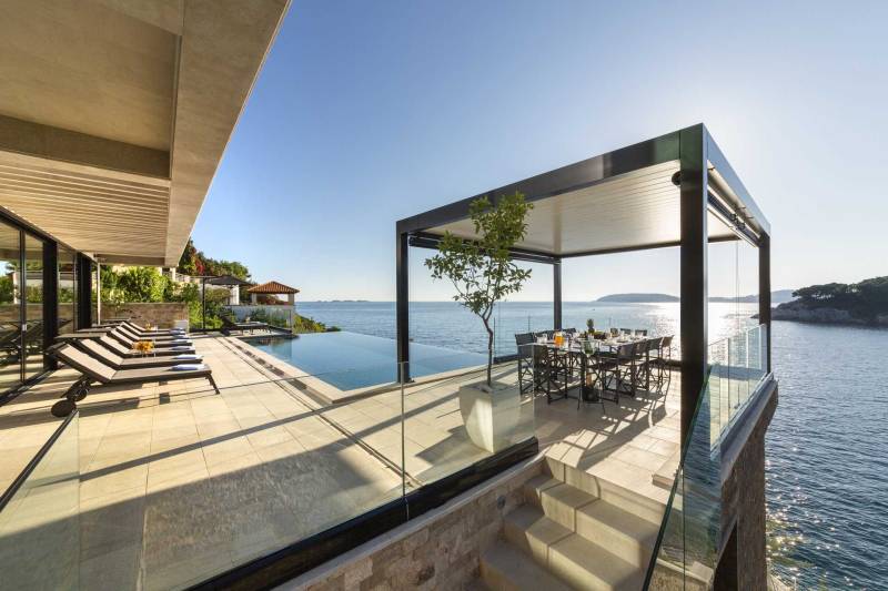 Ultraluksuriøs Villa Grand Oceania med Basseng Dubrovnik