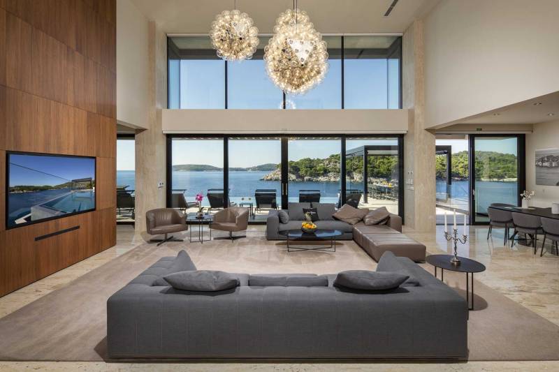 Ultraluksuriøs Villa Grand Oceania med Basseng Dubrovnik