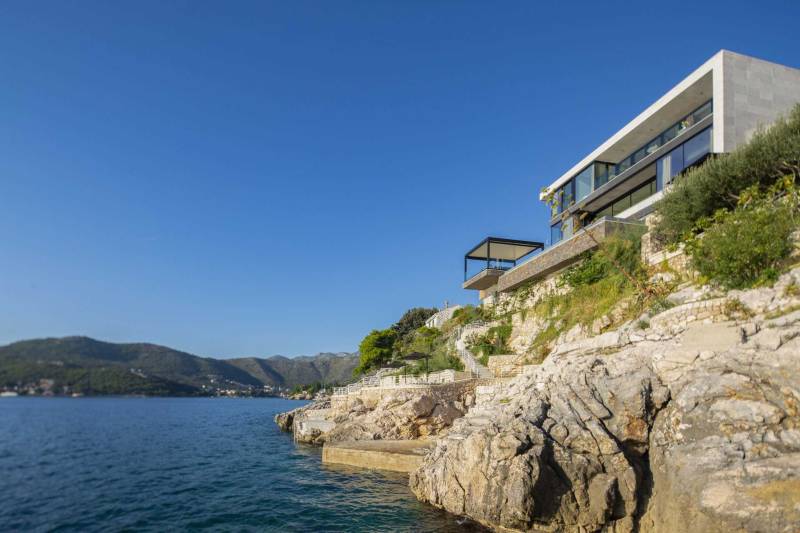 Ultraluksuriøs Villa Grand Oceania med Basseng Dubrovnik