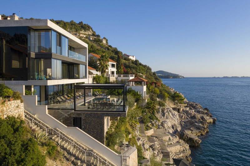 Ultraluksuriøs Villa Grand Oceania med Basseng Dubrovnik