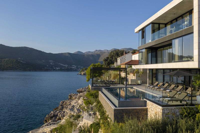 Ultraluksuriøs Villa Grand Oceania med Basseng Dubrovnik