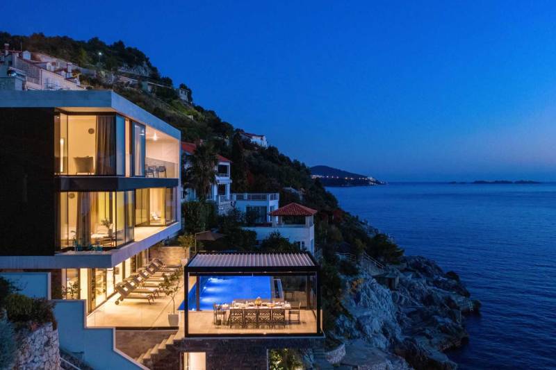 Ultraluksuriøs Villa Grand Oceania med Basseng Dubrovnik