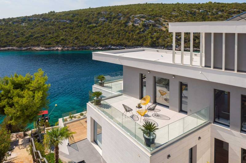 Vila Eleganza na Plaži s Bazenom Trogir