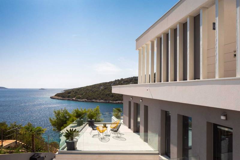 Vila Eleganza na Plaži s Bazenom Trogir