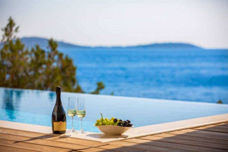 Vila Eleganza na Plaži s Bazenom Trogir